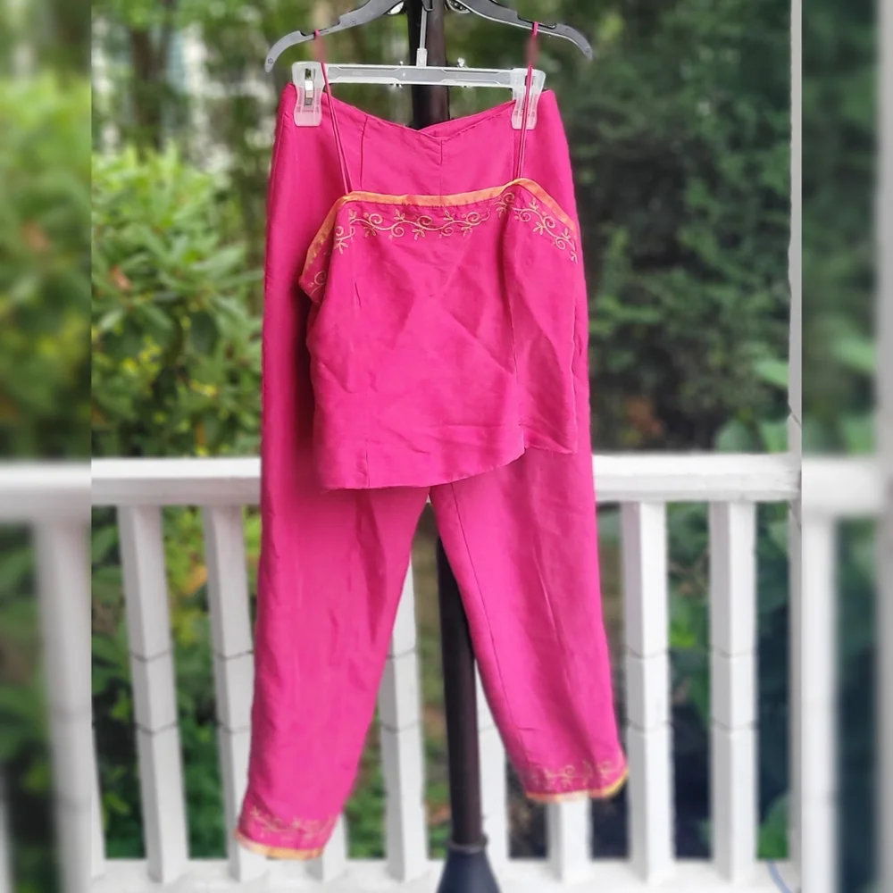 Ann Taylor 2 Piece Silk Outfit - Picture 1 of 6